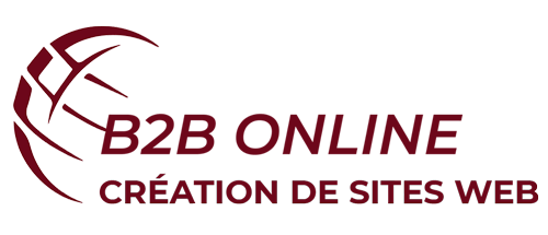 Logo agence web b2b online créateur de sites web