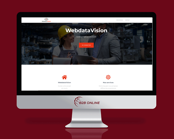 Webdatavision site internet b2b online