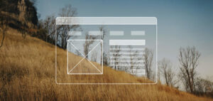 menu site web b2b online