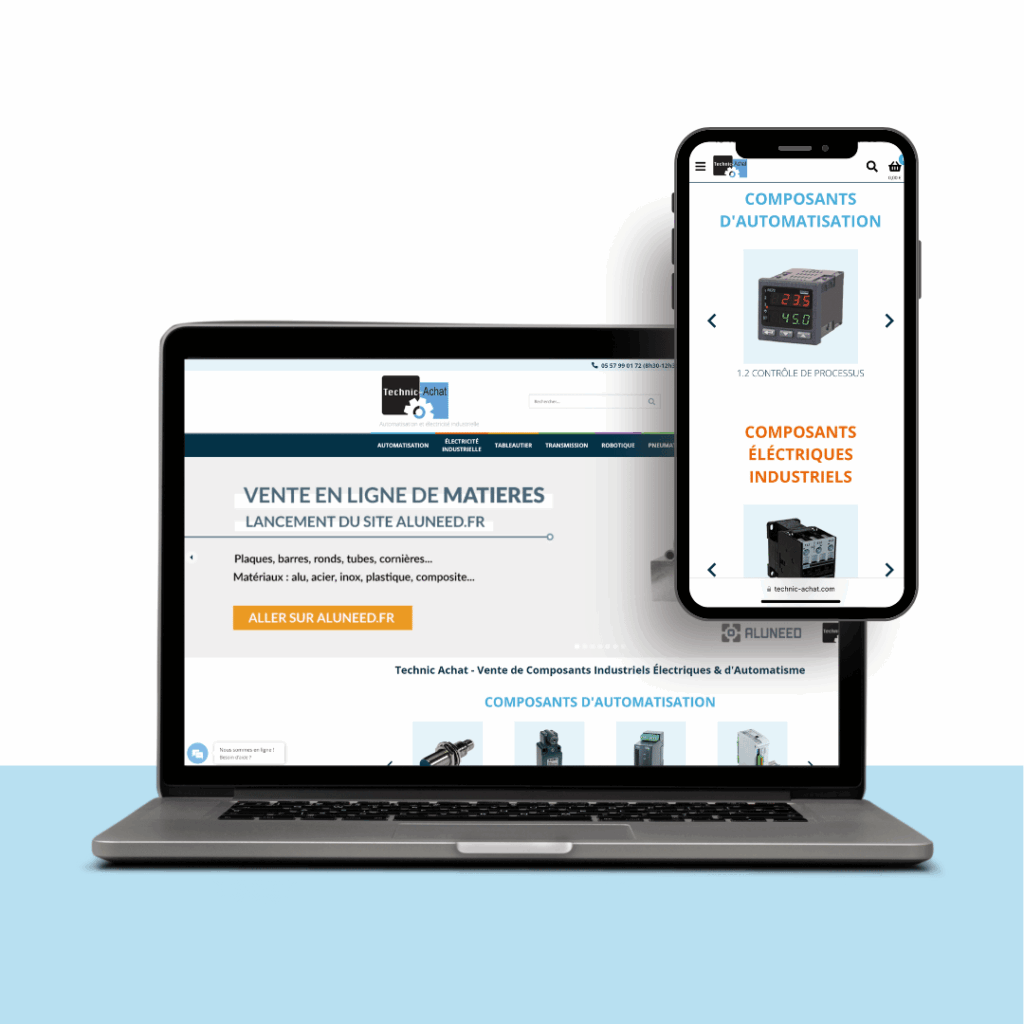 Cas client Technic-Achat - B2B Online