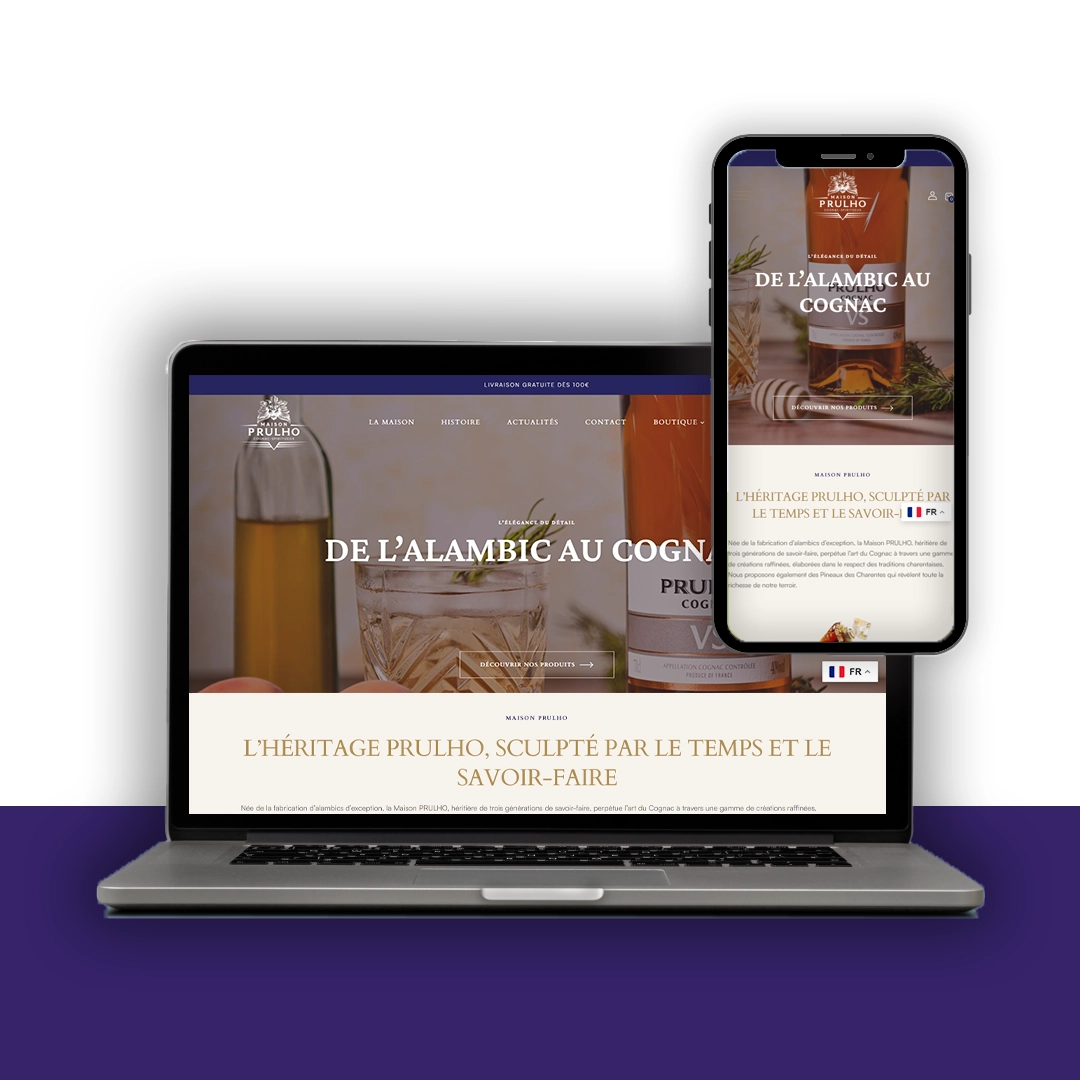 Maison Prulho - E-commerce - Cognac