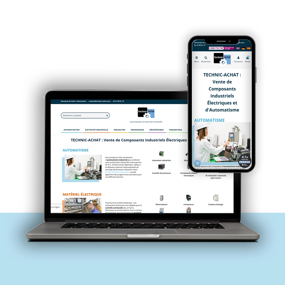 Technic-Achat - E-commerce - Industrie