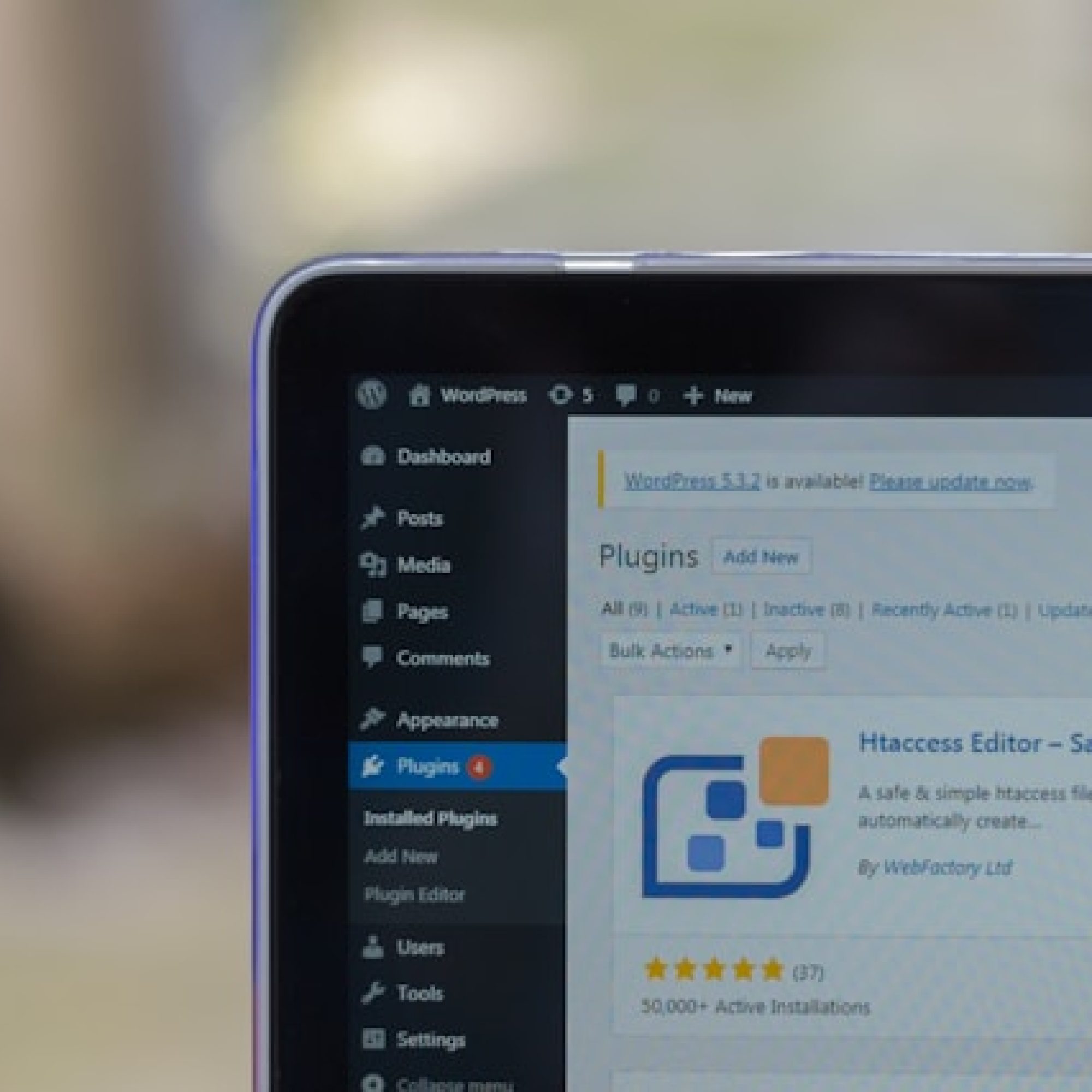maintenance site wordpress
